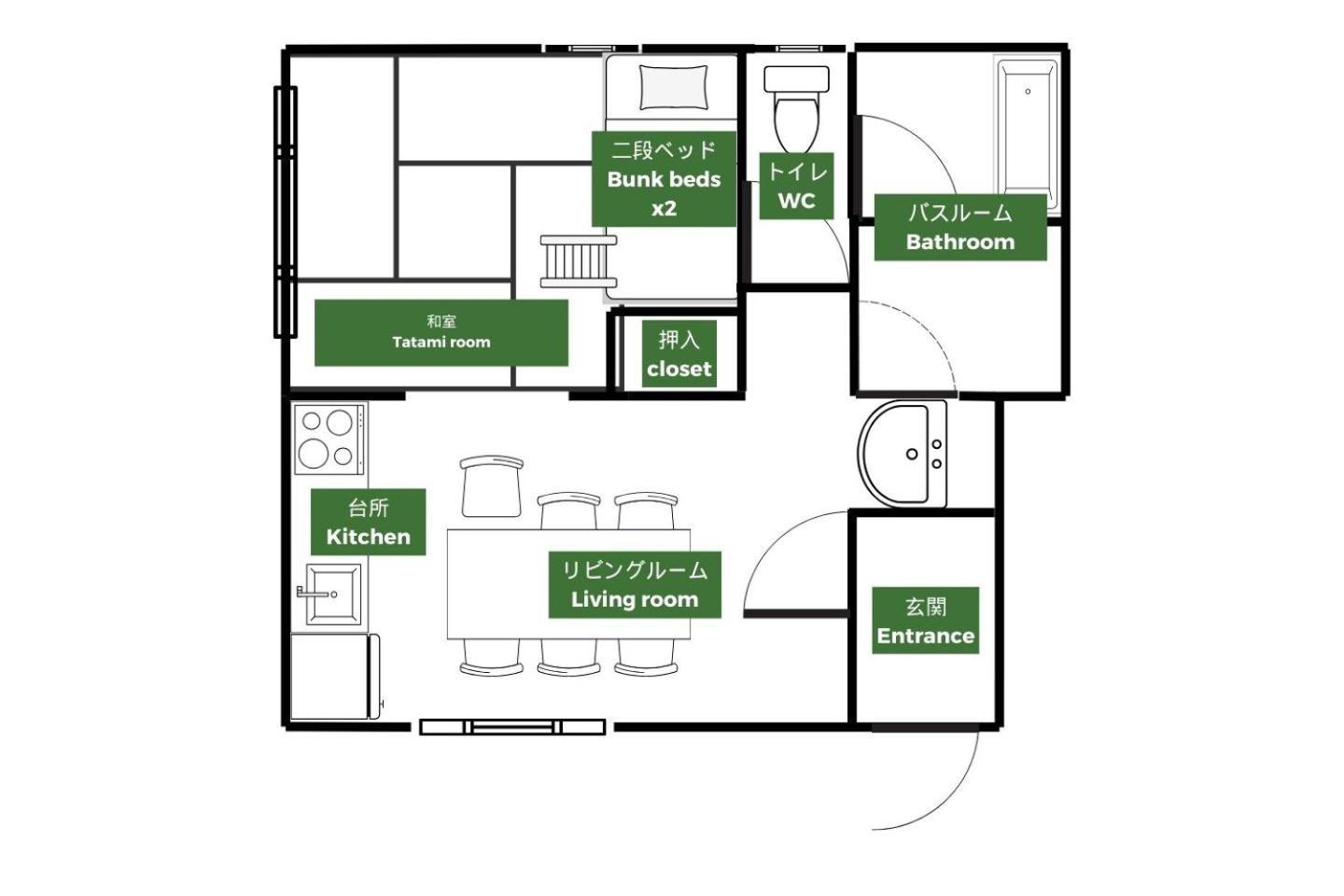 ラ・コリナ　リトリート La Colina Retreat Apartment อิยามะ ภายนอก รูปภาพ